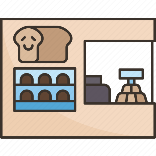 Bakery, shop, bread, food, gourmet icon - Download on Iconfinder