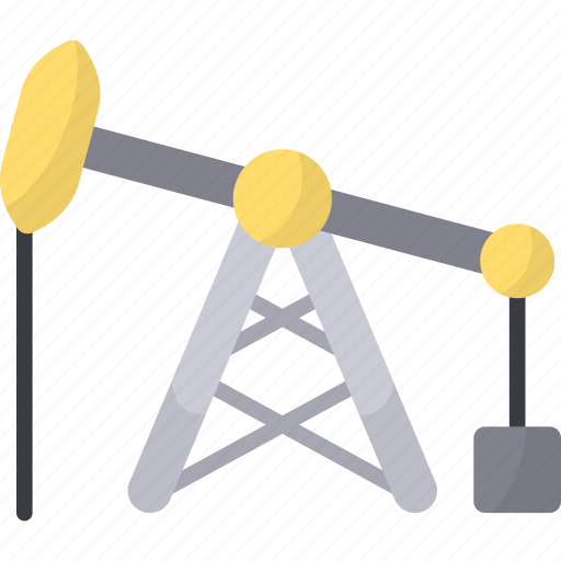 Oil derrick, industry, petroleum, oil mining, oil well, drill icon - Download on Iconfinder