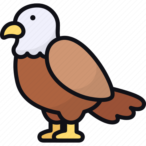 Eagle, bird, zoo, wildlife, wild animal, fauna icon - Download on Iconfinder
