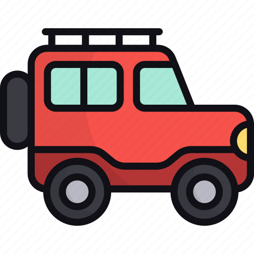 Jeep, suv car, offroad, vehicle, transport, adventure icon - Download on Iconfinder