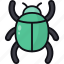 scarab, bug, beetle, animal, insect 