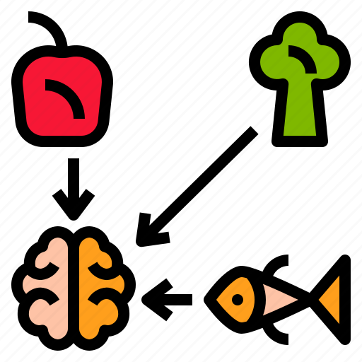 Brain, eating, fish, food, increase, intelligence icon - Download on Iconfinder