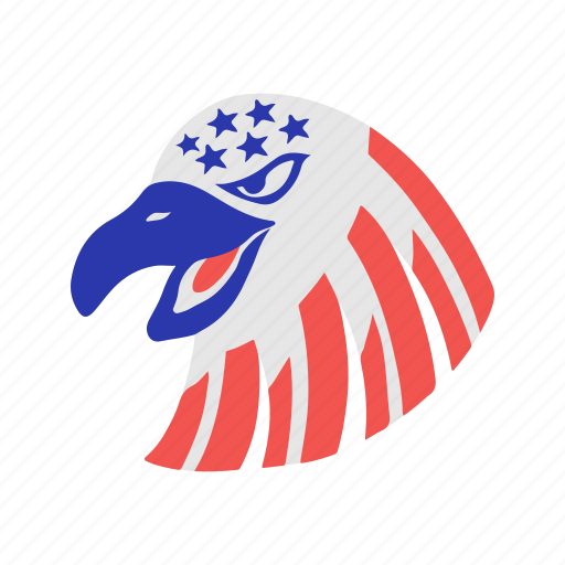 Eagle, bird, usa, indepence day, america, 4th of july, american icon - Download on Iconfinder