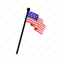 flag, indepence day, usa, america, 4th of july, american, holiday, united states, memorial