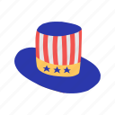 hat, indepence day, usa, america, 4th of july, american, holiday, united states, memorial