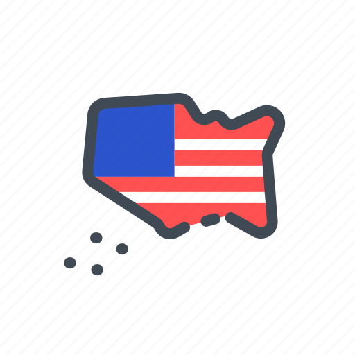 America, american, day, holiday, independence, map, usa icon - Download on Iconfinder