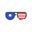 america, day, event, glasses, holiday, independence, usa 