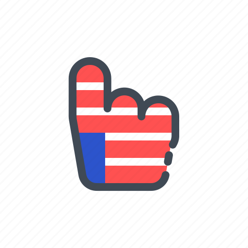 America, day, event, glove, holiday, independence, usa icon - Download on Iconfinder
