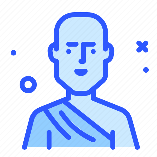 Monk, culture, tourism, travel icon - Download on Iconfinder