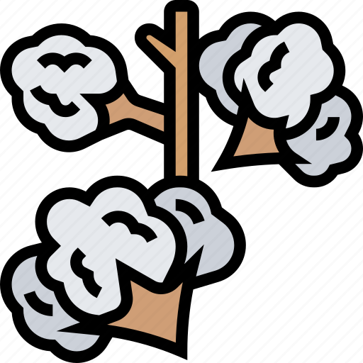 Cotton, flower, plant, agriculture, fabric icon - Download on Iconfinder