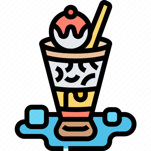 Falooda, dessert, cold, sweet, drink icon - Download on Iconfinder