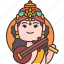 saraswati, knowledge, wisdom, goddess, hindu 
