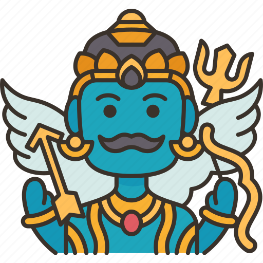 Saturn, shani, divine, hindu, astrology icon - Download on Iconfinder
