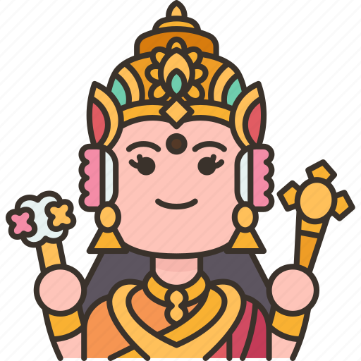 Umadevi, parvati, power, hindu, goddess icon - Download on Iconfinder