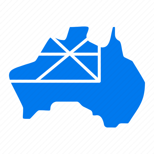 Australia, country, flag, map icon - Download on Iconfinder