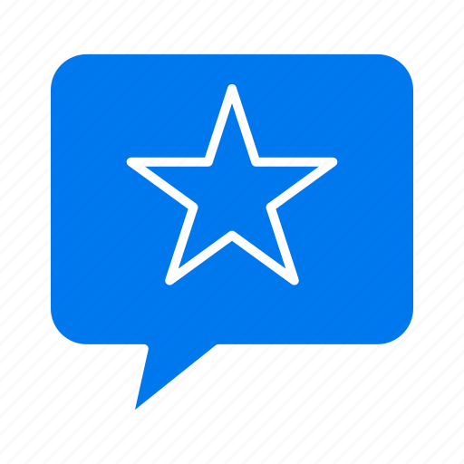 Chat, favorite, message, star icon - Download on Iconfinder