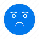 emoji, emotion, feeling, sad