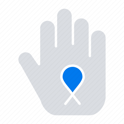 Awareness, hand, ribbon, stop icon - Download on Iconfinder