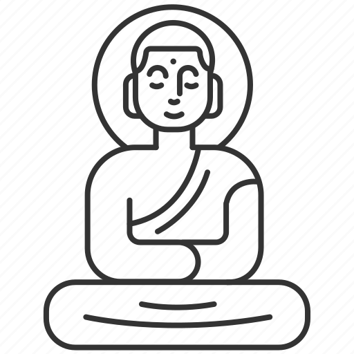 Asian, buddha, culture, oriental, religious, statue, tradition icon - Download on Iconfinder