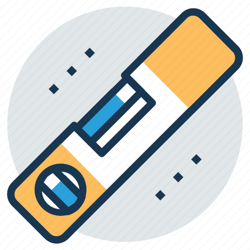 Bubble level tool, construction level tool, level tool, measuring tool for level installation, spirit level tool icon - Download on Iconfinder