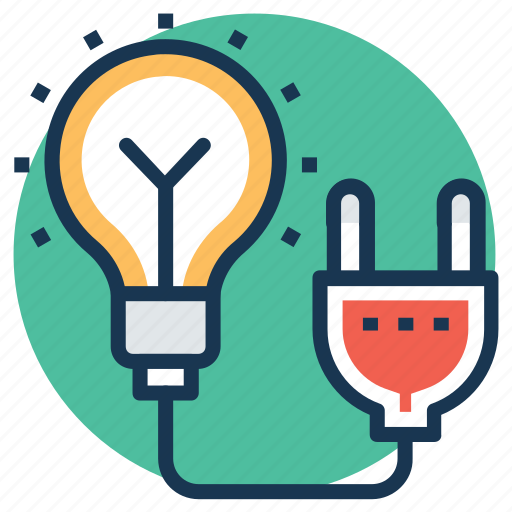 Electric power, electrical energy, electricity, light, power supply icon - Download on Iconfinder