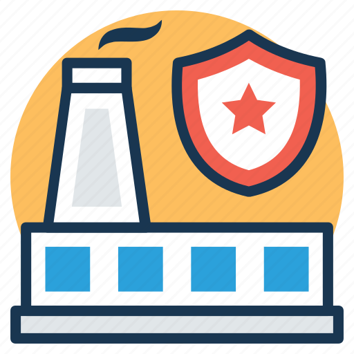 Commercial and industrial insurance, industrial insurance, industrial risk insurance, industrial security, manufacturing and industrial insurance icon - Download on Iconfinder