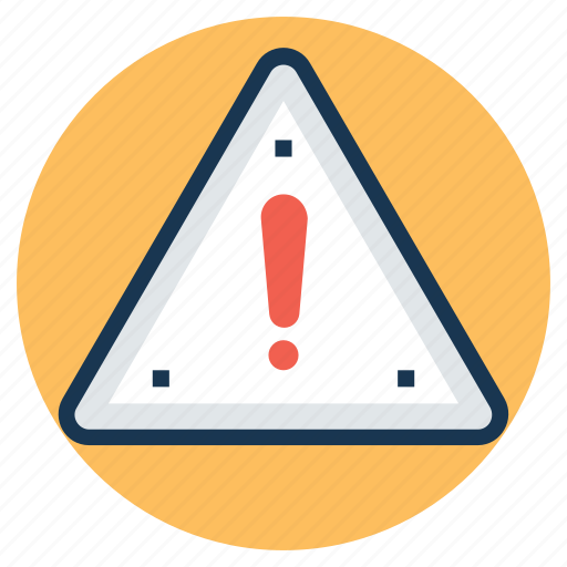 Alert, attention, caution, danger, exclamation mark icon - Download on Iconfinder