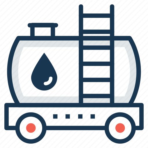 Fuel truck, railway oil tanker, tanker, tanker truck, water tanker icon - Download on Iconfinder