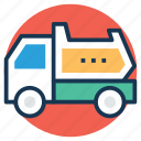 construction truck, dump truck, transport, truck, vehicle