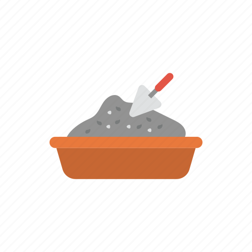 Building, construction, industry, masonry, trowel icon - Download on Iconfinder