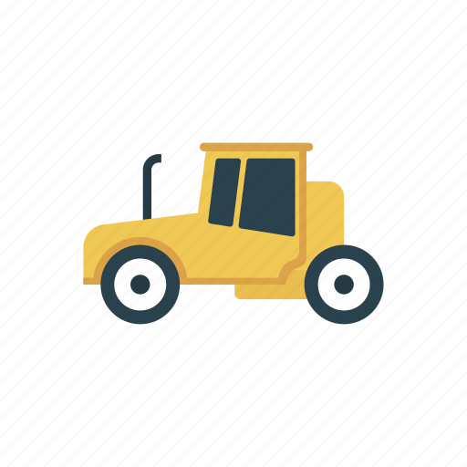 Construction, industrial, tractor, transport, vehicle icon - Download on Iconfinder