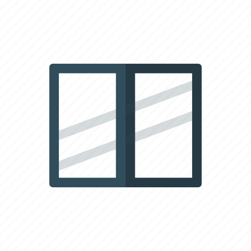 Building, construction, industrial, mirror, window icon - Download on Iconfinder
