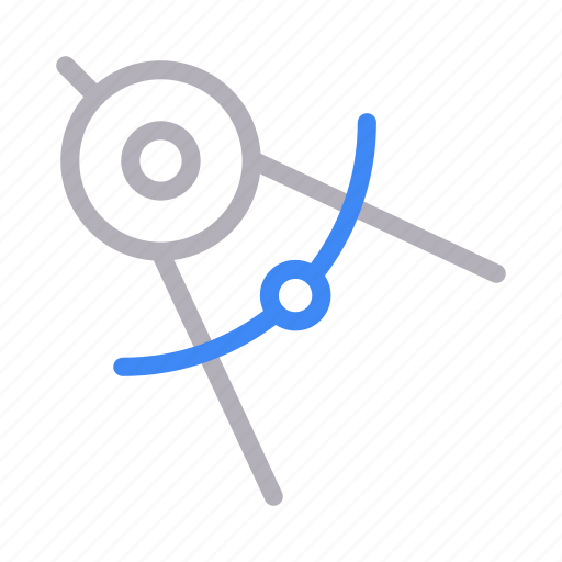 Compass, construction, measure, protractor, tools icon - Download on Iconfinder