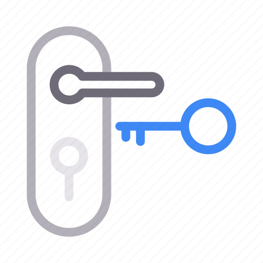 Access, door, key, lock, protection icon - Download on Iconfinder