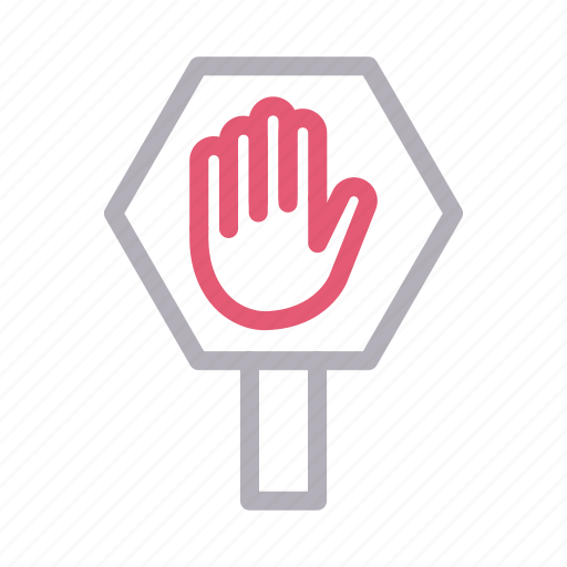 Board, hand, sign, stop, symbol icon - Download on Iconfinder