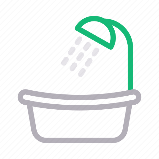 Bath, faucet, shower, tub, washroom icon - Download on Iconfinder
