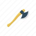 axe, construction, cut, hatchet, tools