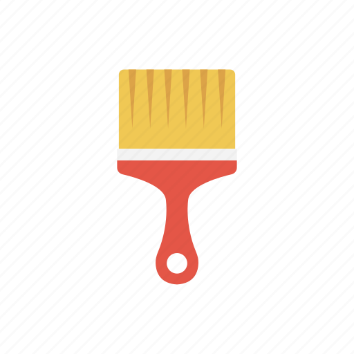 Brush, color, construction, decoration, paint icon - Download on Iconfinder