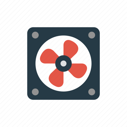 Blade, cooling, electric, exhaust, fan icon - Download on Iconfinder