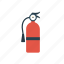 cylinder, extinguisher, fire, protection, safety 