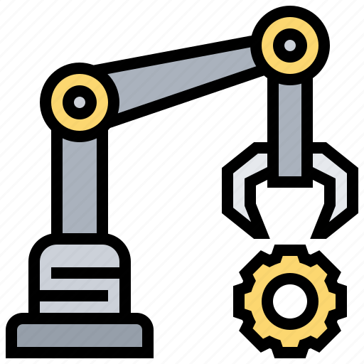 Arm, automatic, factory, manufacture icon - Download on Iconfinder