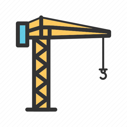 Building, construction, crane, equipment, industry, steel, tower icon - Download on Iconfinder
