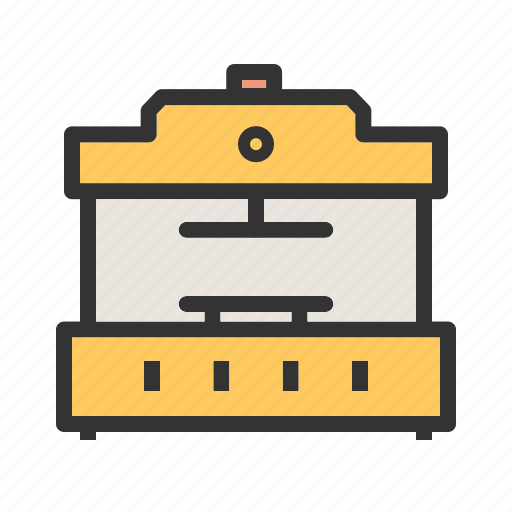 Crusher, industry, machine, manufacturing, plant, press, production icon - Download on Iconfinder
