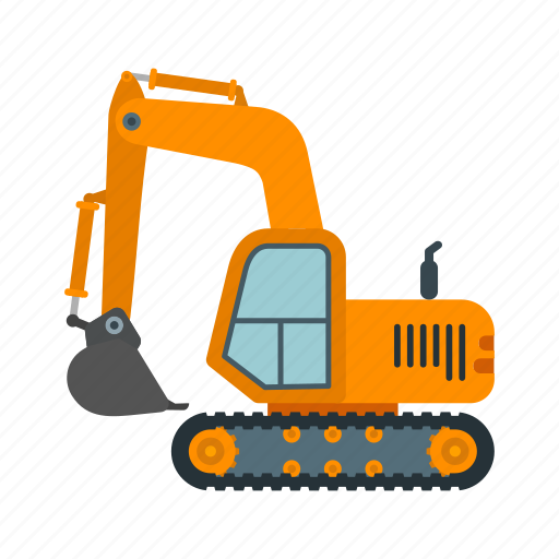 Digging, excavation, excavator, machine, mining, sand, vehicle icon - Download on Iconfinder