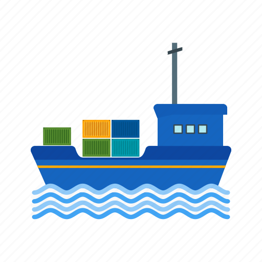 Cargo, container, freight, logistics, port, ship, shipping icon - Download on Iconfinder