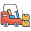 shipping, warehouse, freight, forklift, transport 