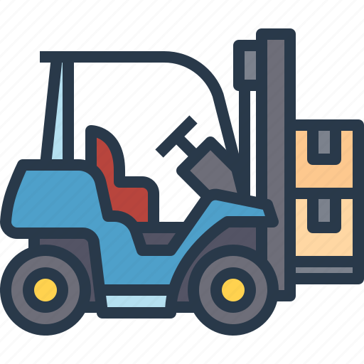 Car, forklift, industry, manufacturing icon - Download on Iconfinder