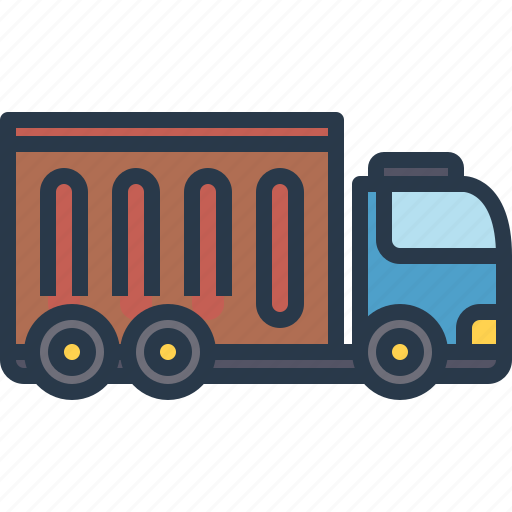 Car, cargo, delivery, shipping, truck icon - Download on Iconfinder
