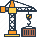 cargo, crane, industry, manufacturing