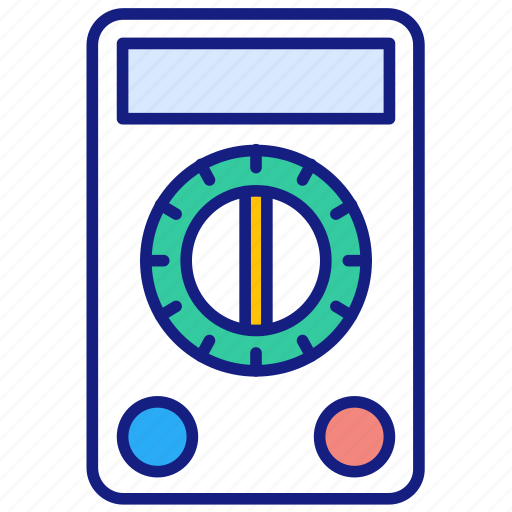 Volt, meter, electric, voltmeter, electricity, power icon - Download on Iconfinder